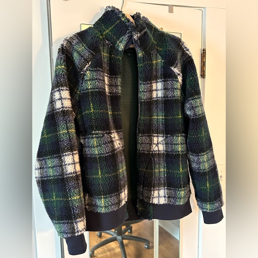 J Crew Sherpa Jacket. Size Medium.